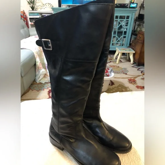 Coach knee high boots size 10 - Picture 1 of 15